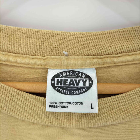 アメリカンアパレル AMERICAN APPAREL 90S H.crosman ©94コピーライト入り シングルステッチ ひまわり S/S Tシャツ メンズ JPN:L
