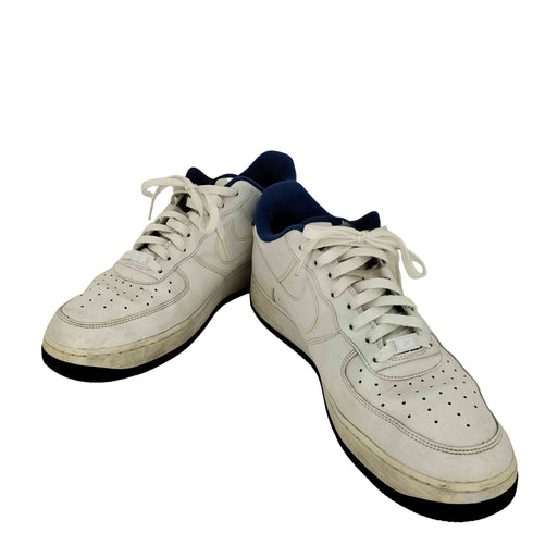 ナイキ NIKE AIR FORCE 1 07 WHITE DEEP ROYAL BLUE ローカットスニーカー メンズ JPN:30