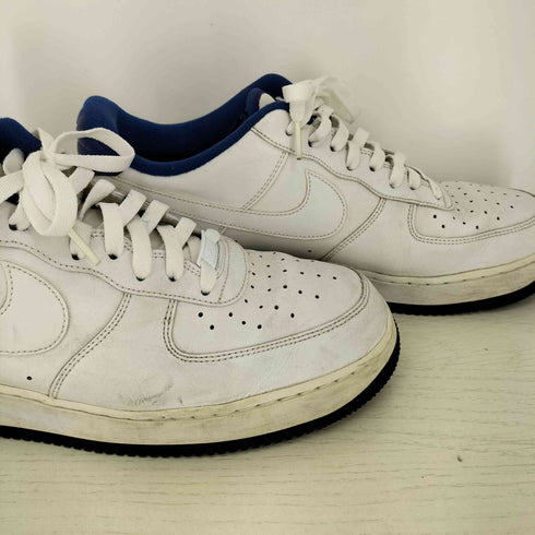 ナイキ NIKE AIR FORCE 1 07 WHITE DEEP ROYAL BLUE ローカットスニーカー メンズ JPN:30