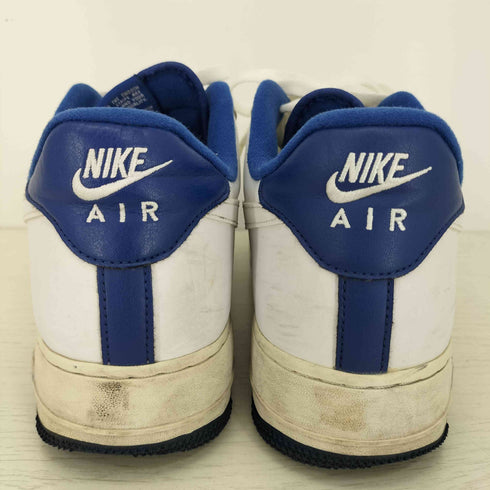 ナイキ NIKE AIR FORCE 1 07 WHITE DEEP ROYAL BLUE ローカットスニーカー メンズ JPN:30