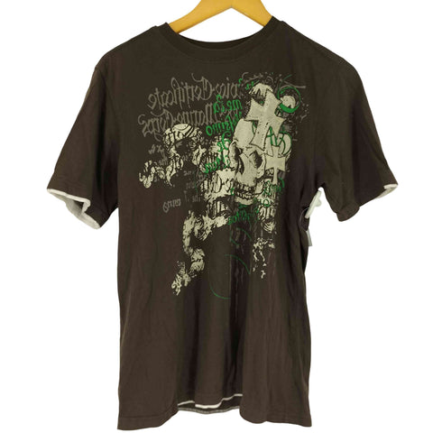 90s POINT ZERO スカルTシャツ メンズ JPN:L