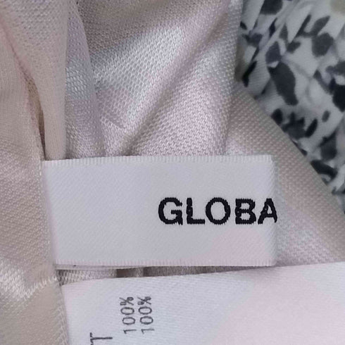 グローバルワーク GLOBAL WORK 総柄プリーツスカート レディース FREE
