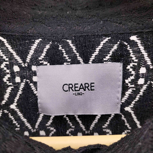 CREARE LINO 22SS ビックポケット オーバーサイズ ルーズシャツ メンズ JPN:M