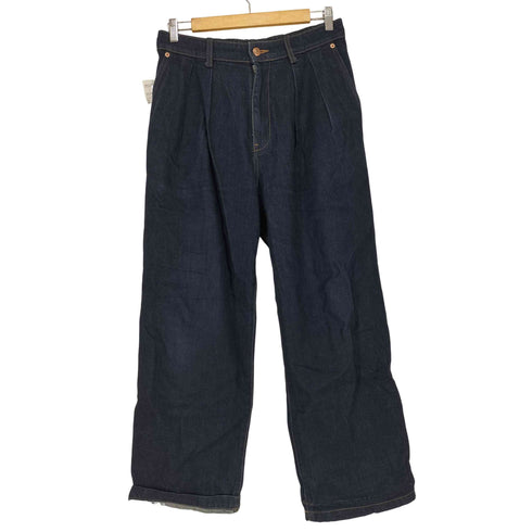 パブリックトウキョウ PUBLIC TOKYO PUBLIC DENIM ワイドストレートタックイージーデニム メンズ 3
