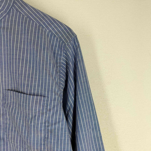 グリーンレーベルリラクシング GREEN LABEL RELAXING オックスフォードバンドカラーストライプシャツ メンズ JPN:M