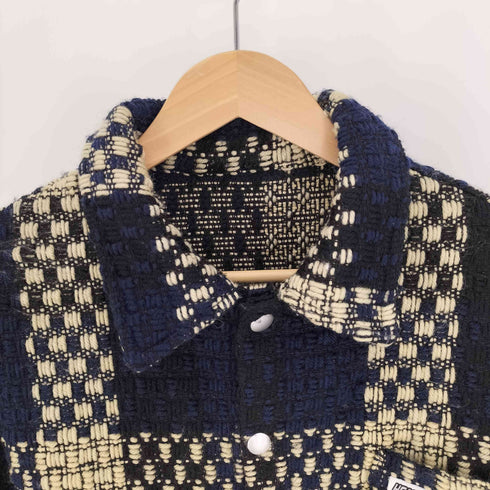 Cattee ツイード チェック ジャケット メンズ JPN:L