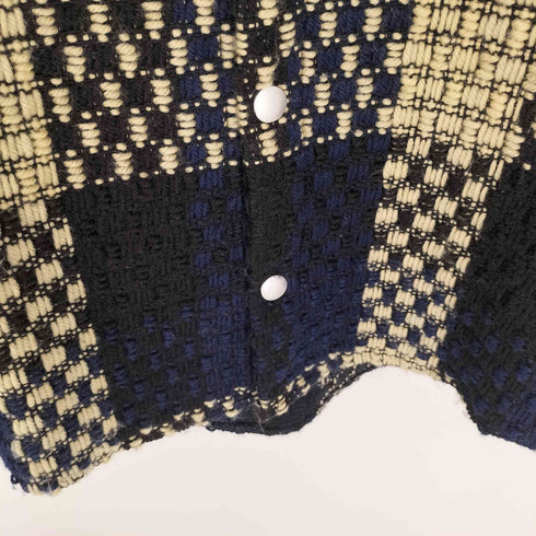 Cattee ツイード チェック ジャケット メンズ JPN:L