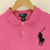 ポロバイラルフローレン Polo by RALPH LAUREN ビッグポニー 刺繍 No3 S/S ポロシャツ メンズ import:L