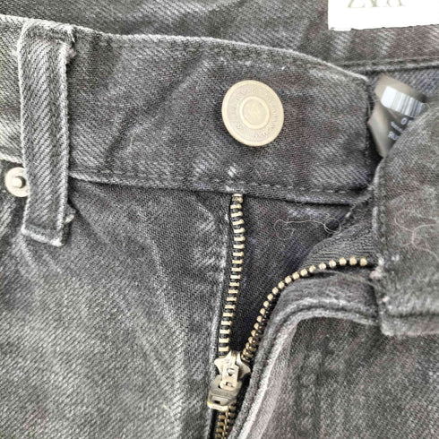 ザラ ZARA STRAIGHT CUT MID RISE JEANS レディース 32