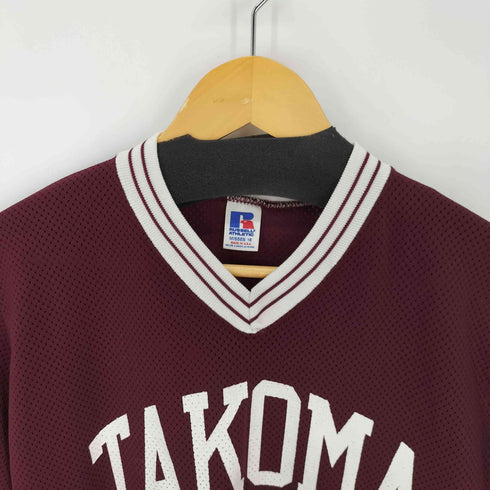 ラッセルアスレチック RUSSELL ATHLETIC 90S メッシュシャツ ゲームシャツ メンズ