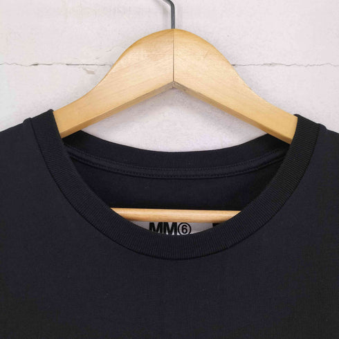 エムエムシックスメゾンマルジェラ MM6 Maison Margiela 裾フリルフロントロゴプリントワンピース レディース 16