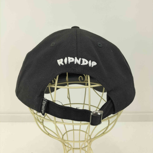 リップンディプ RIPNDIP キャラクタープリント 6パネルキャップ メンズ