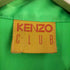 ケンゾー KENZO シェルボタン サテン レギュラーカラーシャツ レディース