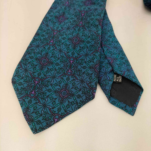 エレガンスヒミコ elegance卑弥呼 シルク100% 総柄ネクタイ メンズ