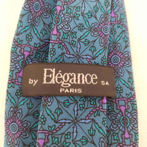 エレガンスヒミコ elegance卑弥呼 シルク100% 総柄ネクタイ メンズ