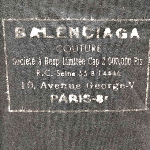 バレンシアガ BALENCIAGA 15SS スタンプロゴTシャツ メンズ JPN:M