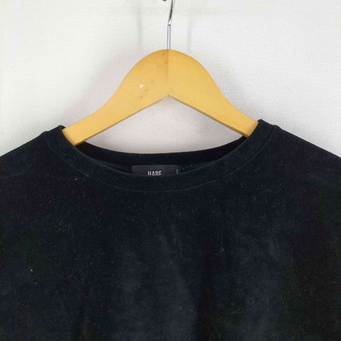 ハレ HARE L/S ベロアカットソー メンズ JPN:M
