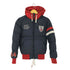 ポロバイラルフローレン Polo by RALPH LAUREN フーデットダウンジャケット ワッペン レディース JPN:M