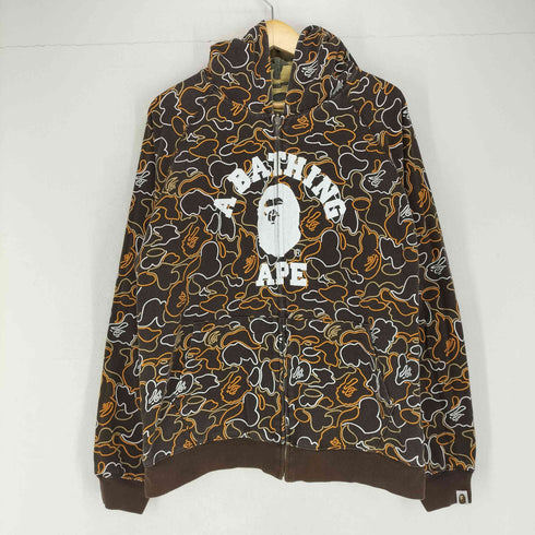 アベイシングエイプ A BATHING APE 初期タグ 1STカモ リバーシブルジップアップパーカー メンズ