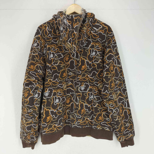 アベイシングエイプ A BATHING APE 初期タグ 1STカモ リバーシブルジップアップパーカー メンズ