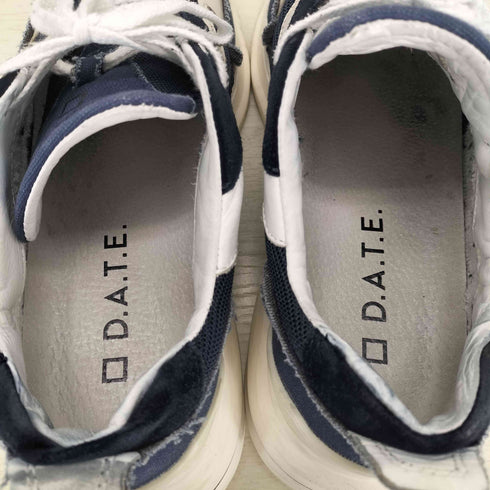 d.a.t.e. FUGA CANVAS BLUE スニーカー メンズ JPN:25.5