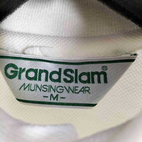 マンシングウェア GRANDSLAM MUNSINGWEAR ロゴ刺繍ポロシャツ メンズ JPN:M