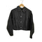 ザラ ZARA FAUX LEATHER OVERSHIRT レディース import:XS