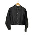 ザラ ZARA FAUX LEATHER OVERSHIRT レディース import:XS