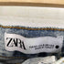 ザラ ZARA スカートドッキング デニムパンツ レディース 32