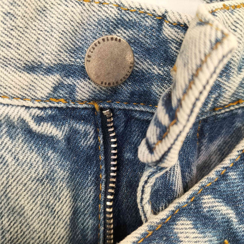 ザラ ZARA スカートドッキング デニムパンツ レディース 32