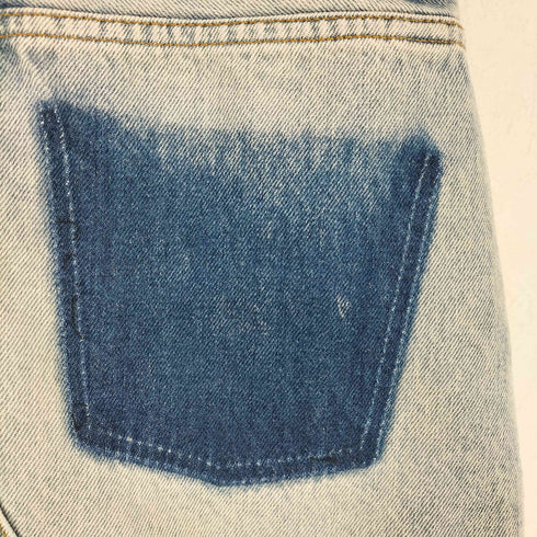 ザラ ZARA スカートドッキング デニムパンツ レディース 32
