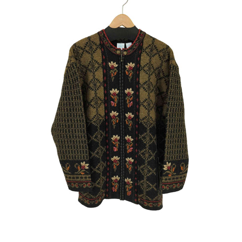 香港製 ニットジャケット レディース import:XL