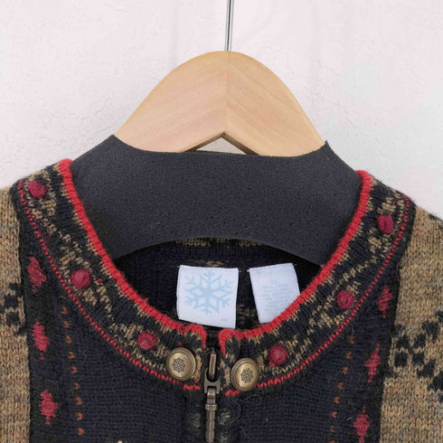 香港製 ニットジャケット レディース import:XL