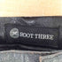 ROOT THREE ストレートレザーパンツ 黒 メンズ 85