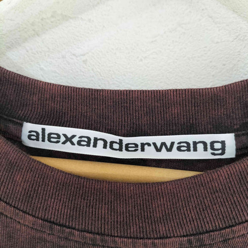 アレキサンダーワン Alexander Wang ムラ染め クルーネックTシャツ メンズ import:L