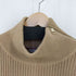 トミーヒルフィガー TOMMY HILFIGER ロゴ刺繍 リブライン ニット レディース import:M