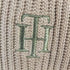トミーヒルフィガー TOMMY HILFIGER ロゴ刺繍 リブライン ニット レディース import:M