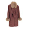 ウィルセレクション WILLSELECTION フォックスファー ノーカラーコート レディース JPN:M