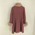 ウィルセレクション WILLSELECTION フォックスファー ノーカラーコート レディース JPN:M