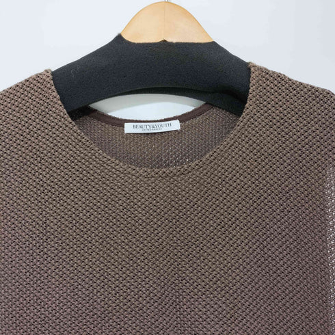 ビューティーアンドユースユナイテッドアローズ BEAUTY & YOUTH UNITED ARROWS コットンブレンドラッセルサイドリボン レディース