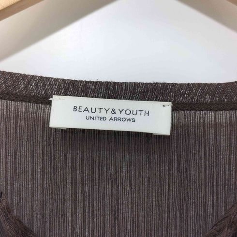 ビューティーアンドユースユナイテッドアローズ BEAUTY & YOUTH UNITED ARROWS BY ポリエステルコットンカーディガン レディース