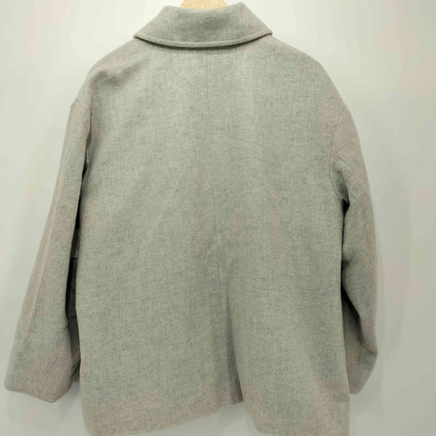 ムジルシリョウヒン 無印良品 ウール混ステンカラーショートコート レディース JPN:XL