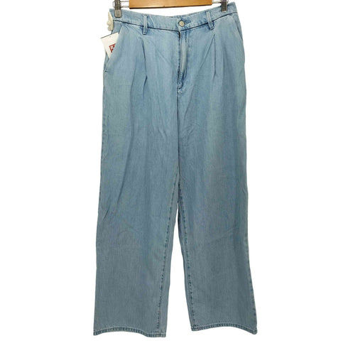 ユニクロ UNIQLO ドレープデニムタックパンツ レディース JPN:L