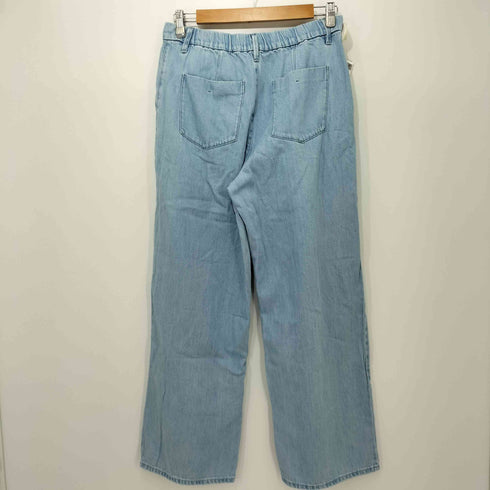 ユニクロ UNIQLO ドレープデニムタックパンツ レディース JPN:L