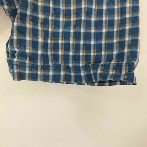 オールドネイビー OLD NAVY REGULAR FIT チェック柄コットンS/S シャツ メンズ JPN:XL