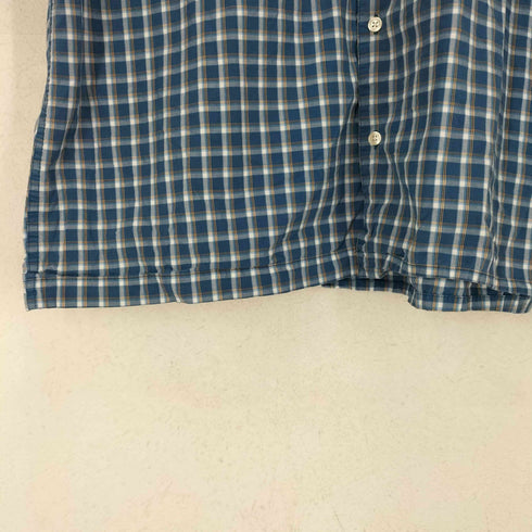 オールドネイビー OLD NAVY REGULAR FIT チェック柄コットンS/S シャツ メンズ JPN:XL