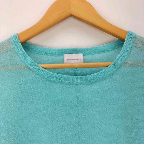 ユナイテッドアローズグリーンレーベルリラクシング UNITED ARROWS green label relaxing ペーパー ドルマンスリーブ プルオーバー ニット -ウォッシャブル- レディース