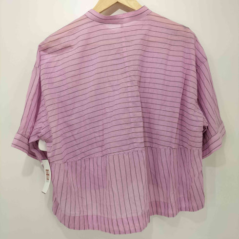 ユナイテッドアローズグリーンレーベルリラクシング UNITED ARROWS green label relaxing 100/2 ボイル 2ポケット シャツ レディース
