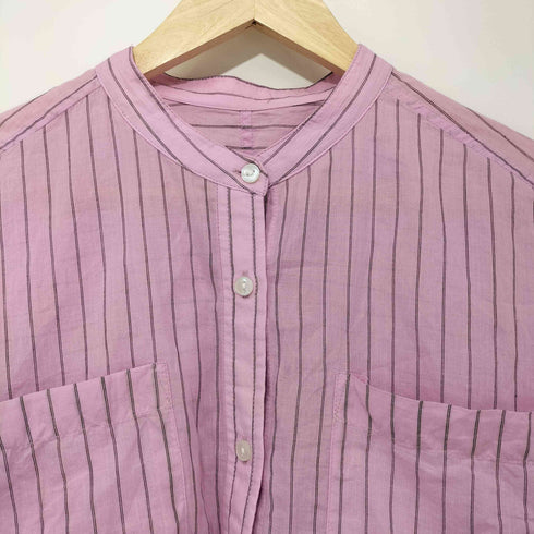 ユナイテッドアローズグリーンレーベルリラクシング UNITED ARROWS green label relaxing 100/2 ボイル 2ポケット シャツ レディース
