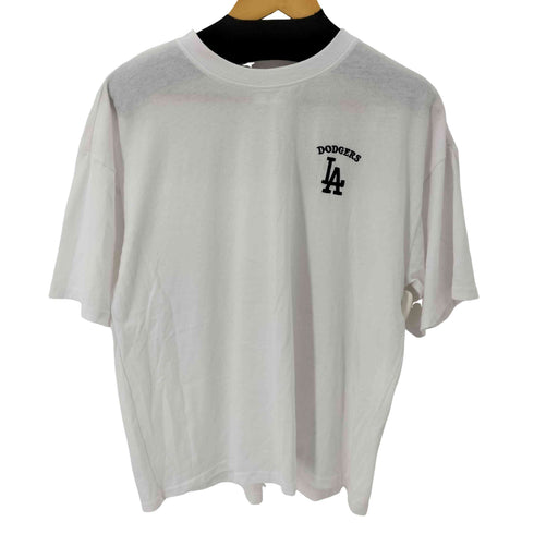 ジェニュインマーチャンダイズ GENUINE MERCHANDISE ベースボールチームロゴ刺繍 S/S Tシャツ メンズ import:M
